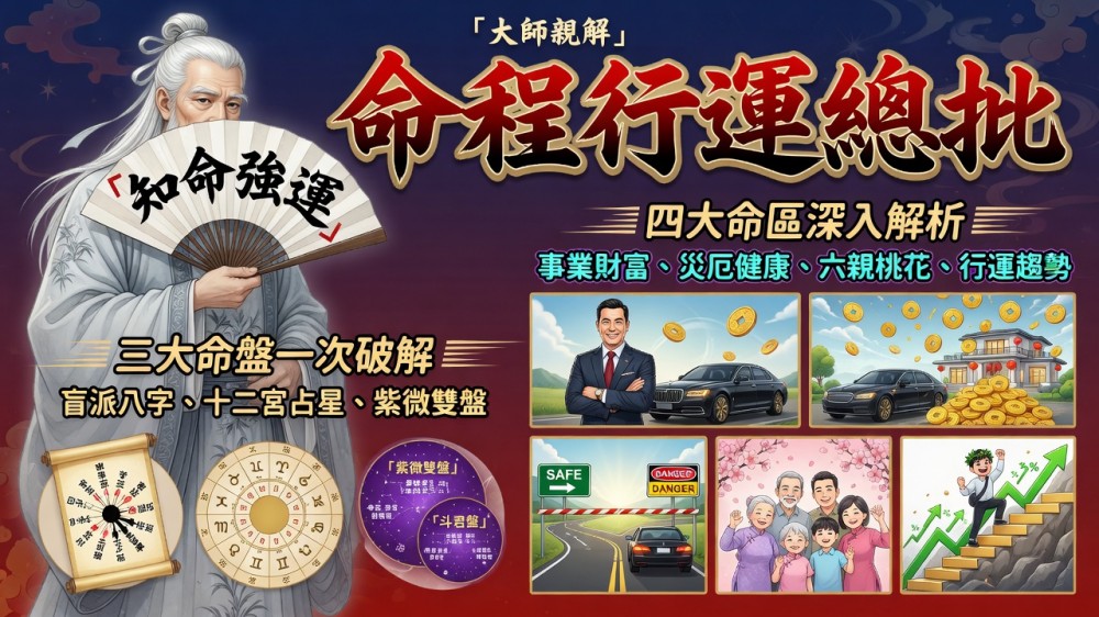 大師親算命格行運