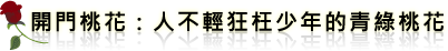 開門爛桃花