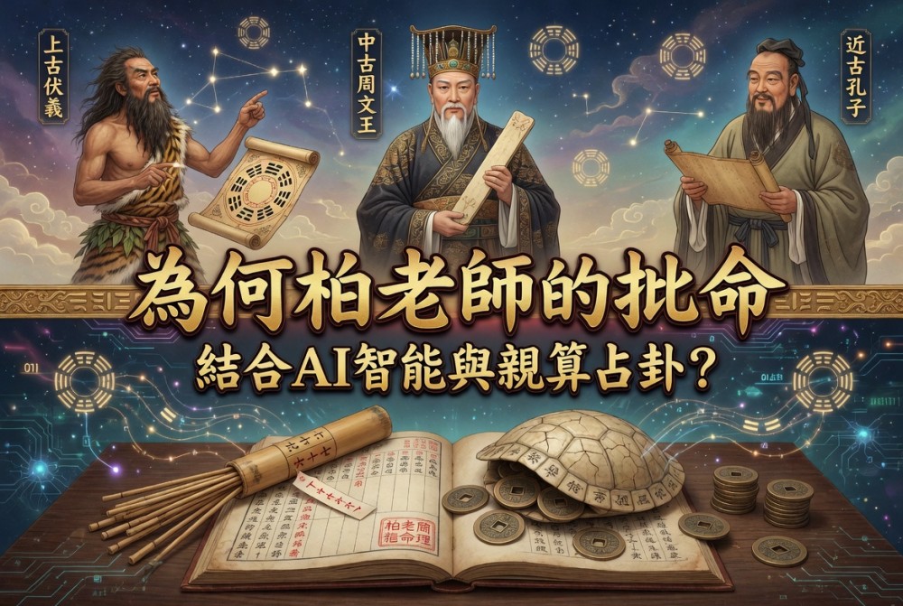 為何柏老師的批命結合AI智能與親算占卦